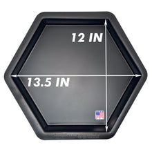 Load image into Gallery viewer, Hexagon Stepping Stone Mold - DIY Concrete Cement Path Maker for Garden Walkway - Decorative Hexagonal Pathway Mold