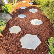 Load image into Gallery viewer, Hexagon Stepping Stone Mold - DIY Concrete Cement Path Maker for Garden Walkway - Decorative Hexagonal Pathway Mold