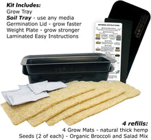 Load image into Gallery viewer, Microgreens Grow Kit