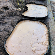 Load image into Gallery viewer, Flex Stone Maker, Set of Flexible Custom Stepping Stone Maker, Concrete Molds, Garden Paths Molds, Concrete Walkway Molds