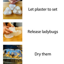 Load image into Gallery viewer, DIY Plaster of Paris Ladybugs Art and Craft Kit, Art Supplies for Kids and Adults, Plaster Painting Set, Ladybug Figurines Art Project, Gift for Creating Activities for Girls and Boys