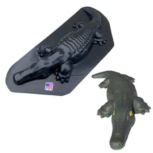 Load image into Gallery viewer, Crocodile Alligator Garden Decor Mold, Concrete Cement Mold, Croc for Garden Figure, DIY Outdoor Decor, Crocodile Statue for Garden
