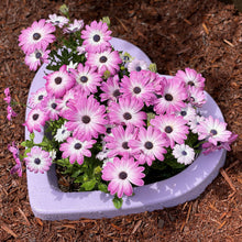 Load image into Gallery viewer, Heart Stepping Stone Mold, Heart Garden Decor Mold, Outdoor Statue