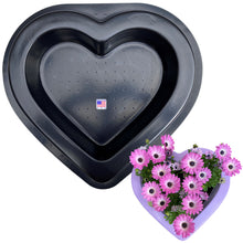 Load image into Gallery viewer, Heart Stepping Stone Mold, Heart Garden Decor Mold, Outdoor Statue
