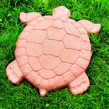 Load image into Gallery viewer, Turtle Stepping Stone Mold, Turtle Garden Decor Mold