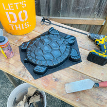 Load image into Gallery viewer, Turtle Stepping Stone Mold, Turtle Garden Decor Mold