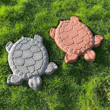 Load image into Gallery viewer, Turtle Stepping Stone Mold, Turtle Garden Decor Mold
