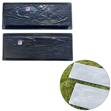 Load image into Gallery viewer, Wooden Board Molds for Concrete, DIY Stepping Stone Pavers, Concrete Mold, Cement Mold, Paver Mold, Garden Decor Mold, Pavers for Garden Walkway, Concrete Walkway Molds, Set of 2