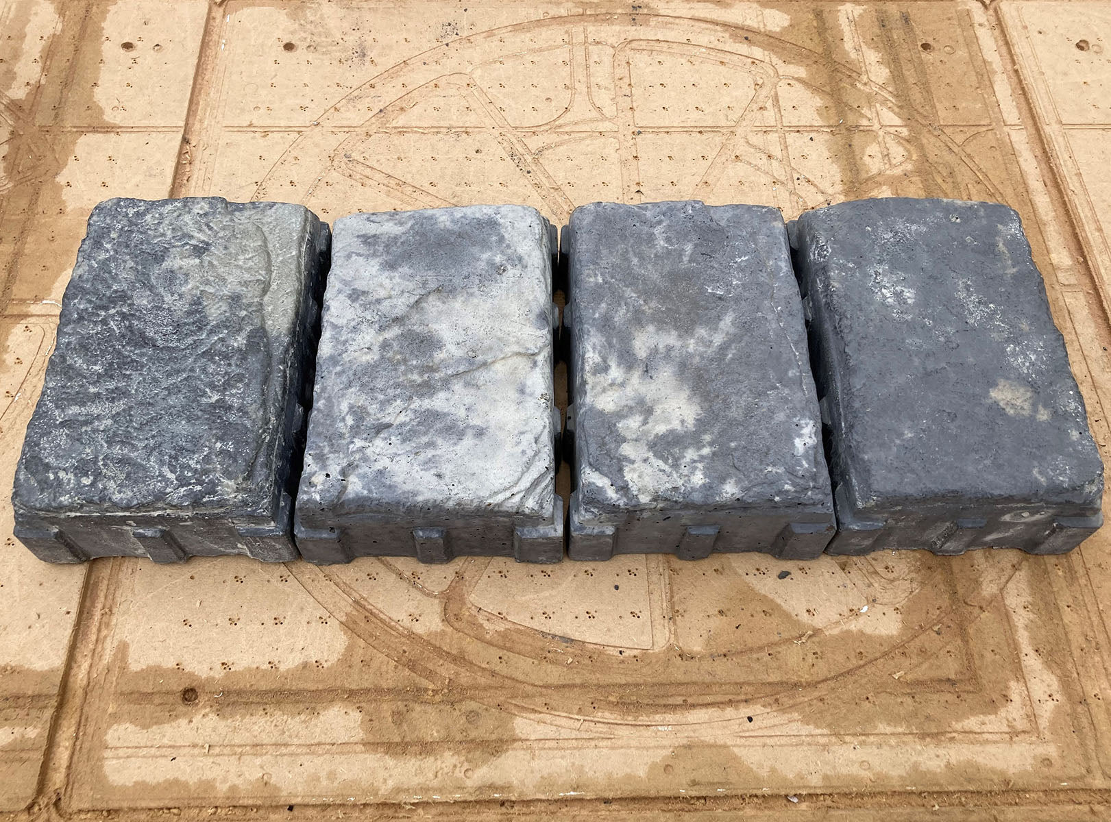 AUTUMN DIY Series Flagstone Molds For Concrete, Paver Concrete