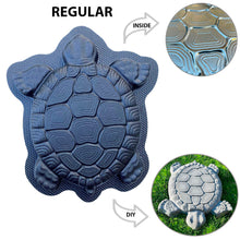 Load image into Gallery viewer, Turtle Stepping Stone Mold, Turtle Garden Decor Mold
