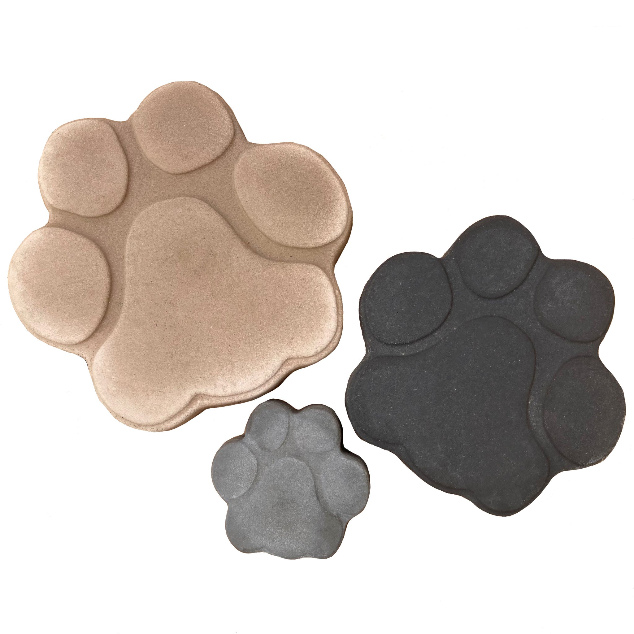 Paw Print mold Stepping Stone Mold